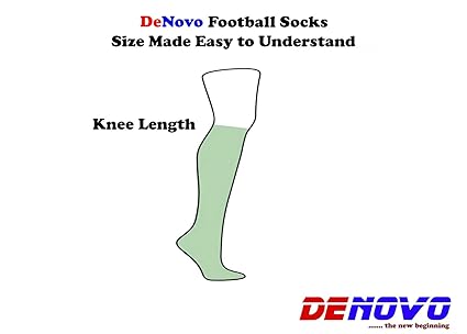DeNovo New Shin Guard and Poplin Socks Football Kit