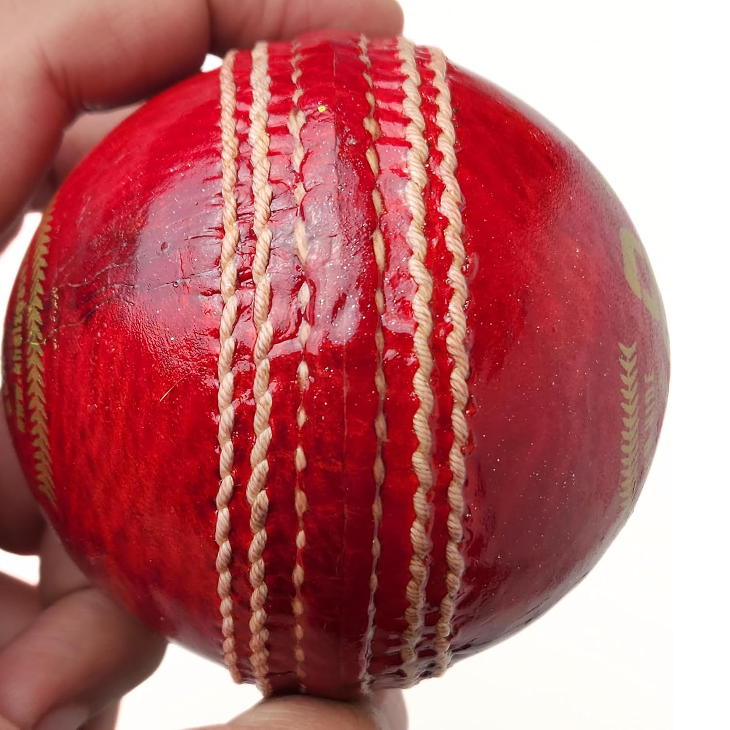 KHELSPACE KS-20 4 Piece Leather Cricket Ball