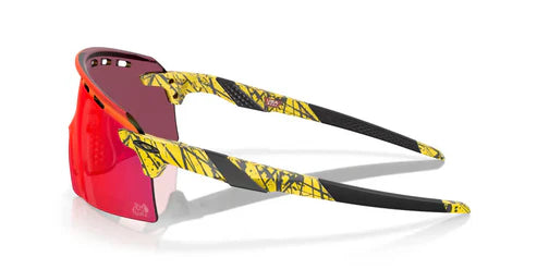 Oakley Encoder Strike Vented TDF Splatter Prizm Road Cricket Sunglasses