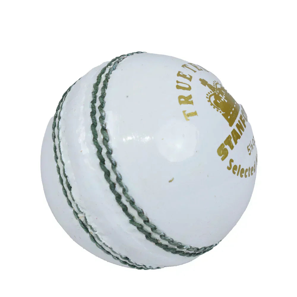 SF True Test Cricket Ball Colour White