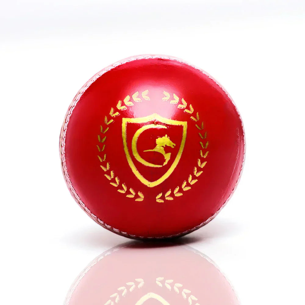 Gortonshire Club Cricket Ball Red