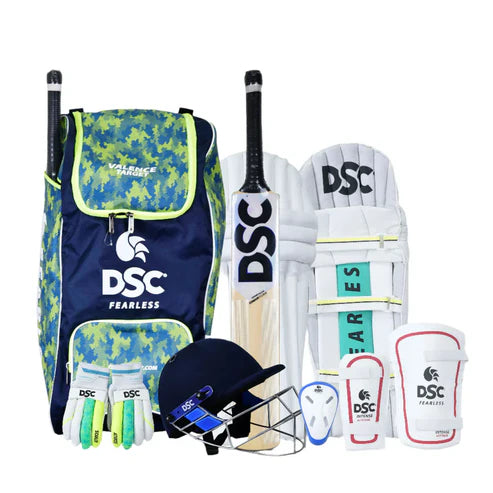 DSC Premium Full Cricket Kit Kashmir Willow Size