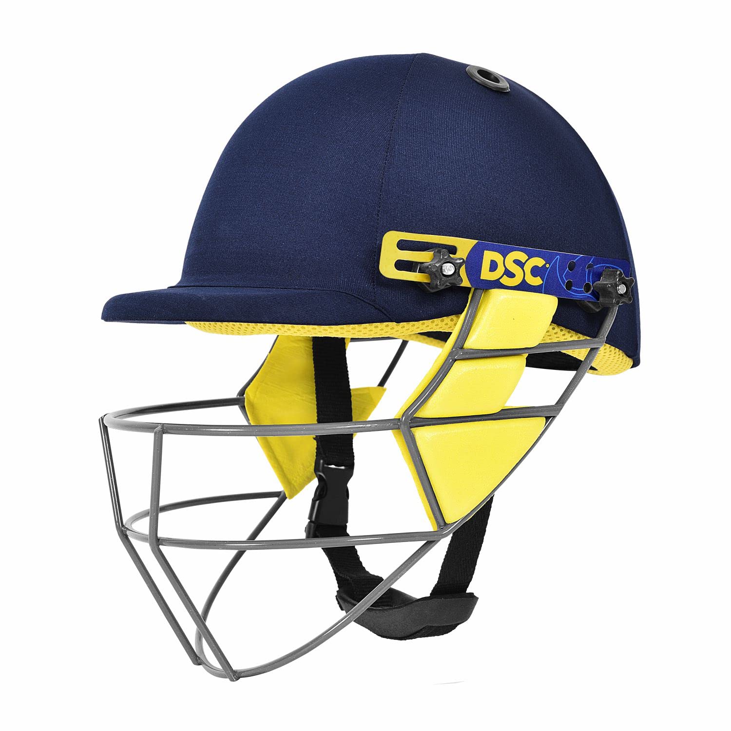 DSC Bouncer Cricket Helmet for Men & Boys (Adjustable Steel Grill | Color: Blue | Light Weight