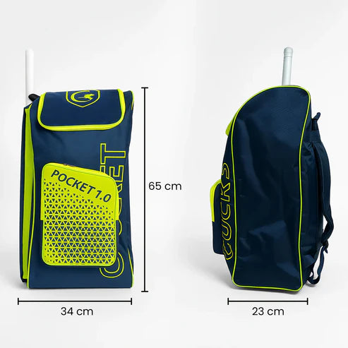 Gortonshire Pocket 1.0 Cricket Duffle Kit Bag