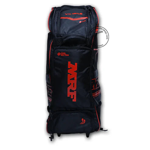 MRF VK 18 Limited Edition Shoulder Cricket Kit Bag Black