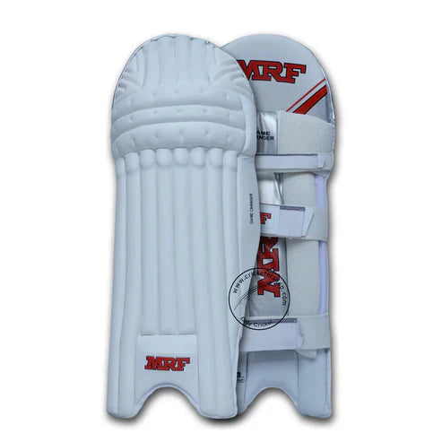 MRF Game Changer Cricket Batting Leg Guard Mens Size