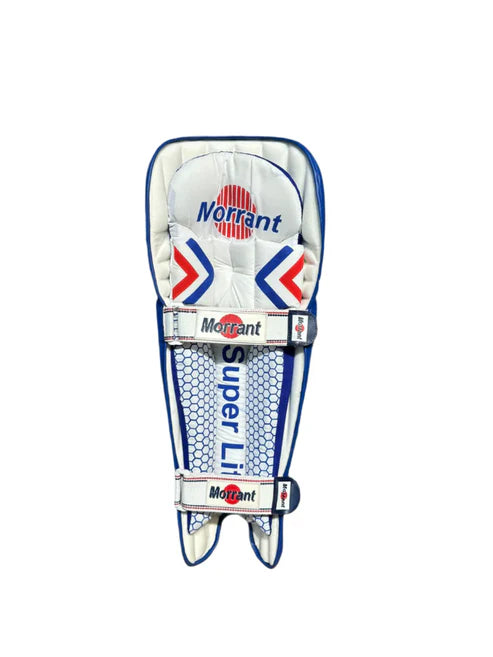 Morrant International Ultralite Navy Blue Cricket Batting Leg Guard Pads Size