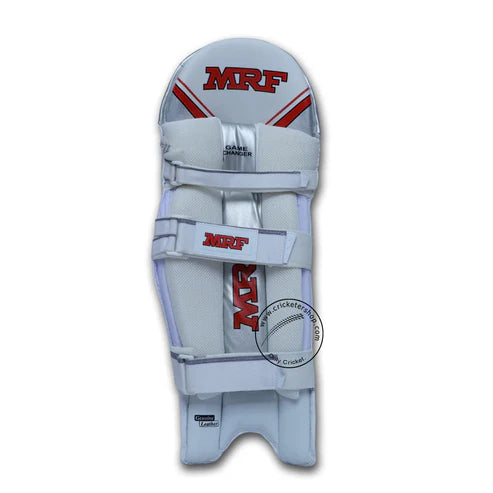 MRF Game Changer Cricket Batting Leg Guard Mens Size