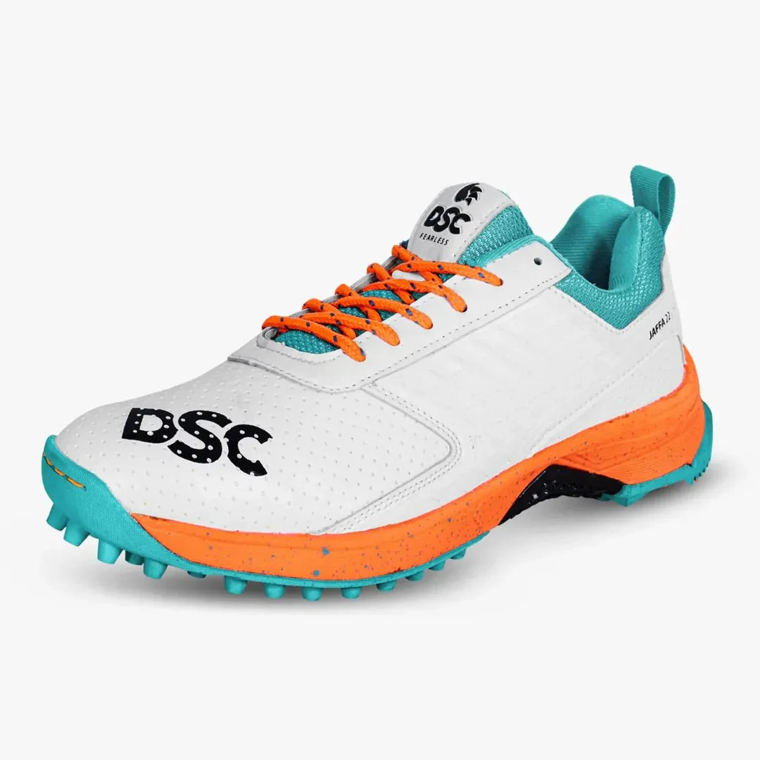 Dsc Jaffa 22 Cricket Shoes Neon White
