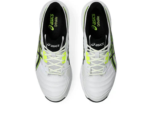 Asics Gel Gully 7 White Safety Yellow Shoes