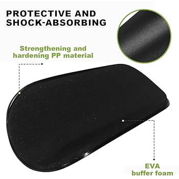 Proberos® 4Pcs Sport Shin Guards, Shin Pads, EVA Cushioning Shin Guards Shin Pads Insert for High Compression 4.5x2.5 Inches Socks Kids Teens Shin Guards for Football, Baseaball, Basketball