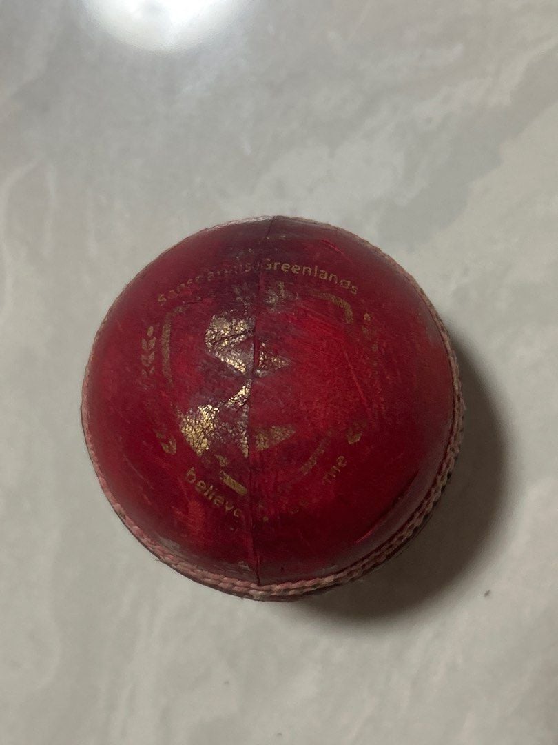 Red Cherry by Kookaburra Leather Cricket Ball, Size Standard (Red)