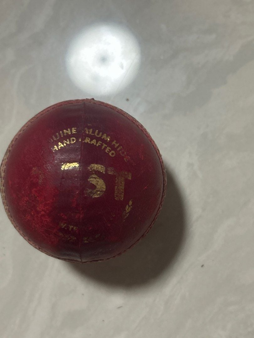 Red Cherry by Kookaburra Leather Cricket Ball, Size Standard (Red)