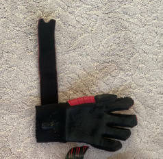 Nivia Carbonite Web Goalkeeper Gloves for Men& Women, All?Weather Durable Grippy Latex Palm with PVC Backhand & Secure PVC Strap, Multicolor(Medium)