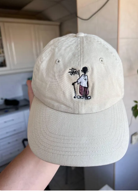 Vintage Stussy Skateboarding Golf Man Logo Hat