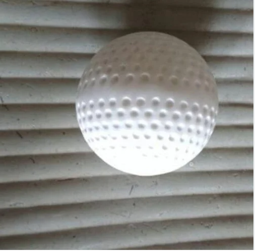 Korbax White Turf Field Hockey Ball Cricket Practice Ball