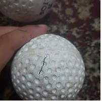 Korbax White Turf Field Hockey Ball Cricket Practice Ball