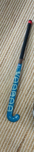 A L F A AX1 Composite Hockey Stick with Stick Bag (37 INCHES, Black/Blue Spark)