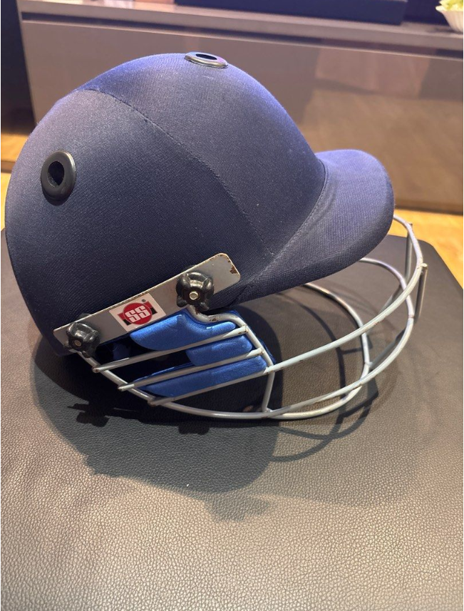 SS Cricket Helmet - Navy Blue